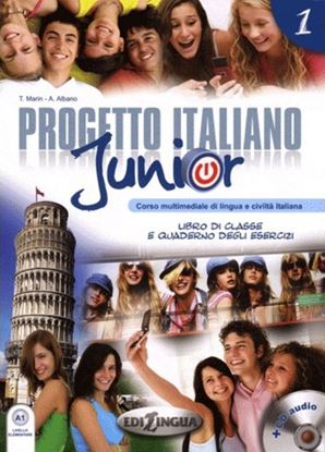 Εικόνα της PROGETTO ITALIANO JUNIOR 1 STUDENTE ED ESERCIZI (+CD)