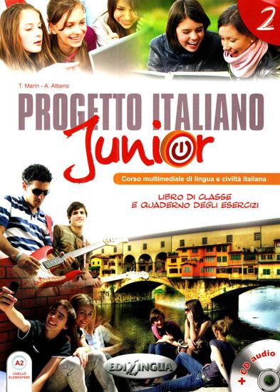 Εικόνα από PROGETTO ITALIANO JUNIOR 2 STUDENTE ED ESERCIZI (+CD)