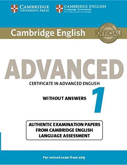 Εικόνα από CAMBRIDGE CERTIFICATE IN ADVANCED ENGLISH 1 STUDENT'S BOOK WO/A