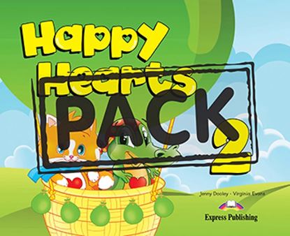 Εικόνα της HAPPY HEARTS 2 PUPIL'S PACK (Pupil's book, press outs, extra op tional, stickers, multirom) (NEW)