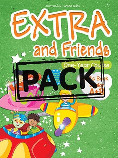 Εικόνα από EXTRA & FRIENDS JUNIOR A+B ONE YEARCOURSE ieBOOK PACK (GREECE) (Pupil_s book, Alphabet Book, DVD,