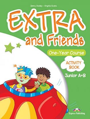 Εικόνα της EXTRA & FRIENDS JUNIOR A+B ONE YEAR COURSE ACTIVITY BOOK (GREECE )