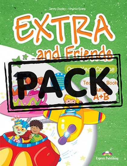 Εικόνα από EXTRA & FRIENDS JUNIOR A+B TEACHER'S BOOK (INTERLEAVED WITH POST ERS) (GREECE)