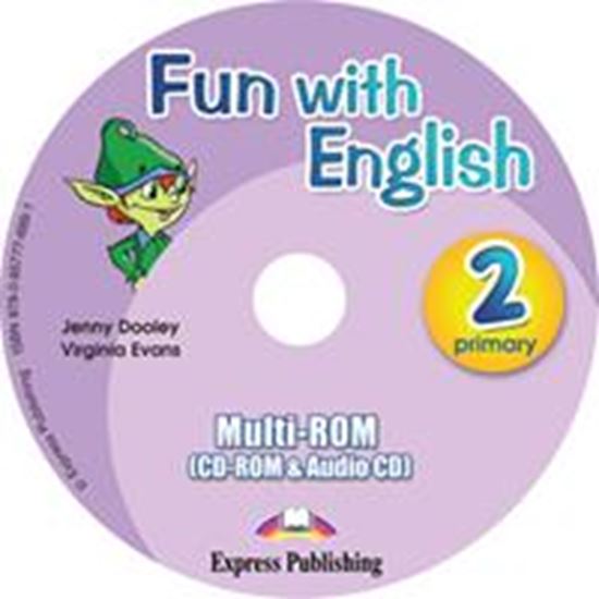 Εικόνα από FUN WITH ENGLISH 2 PRIMARY MULTI-ROM INTERNATIONAL (AUDIO CD+CD- ROM)