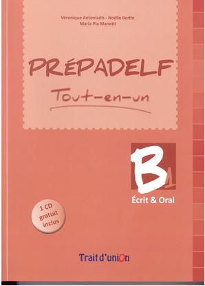Εικόνα της PREPADELF TOUT-EN-UN B1 ECRIT & ORAL METHODE N/E