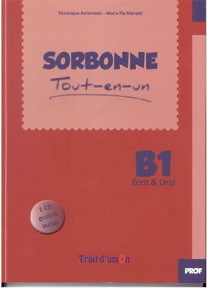 Εικόνα της SORBONNE B1 TOUT EN UN ECRIT & ORAL (+CD) PROFESSEUR