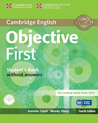 Εικόνα της OBJECTIVE FIRST SB (+ CD-ROM) WO/A 4TH ED