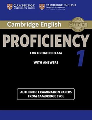 Εικόνα της CAMBRIDGE ENGLISH PROFICIENCY FOR UPDATED EXAM 1 SB WITH ANSWERS 2 UPDATED