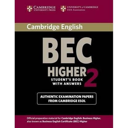 Εικόνα της CAMBRIDGE BEC HIGHER 2 SB WITH ANSWERS