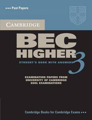 Εικόνα της CAMBRIDGE BEC HIGHER 3 SB WITH ANSWERS
