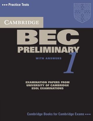 Εικόνα της CAMBRIDGE BEC PRELIMINARY 1 SB WITH ANSWERS
