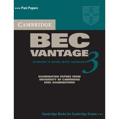 Εικόνα της CAMBRIDGE BEC VANTAGE 3 SB WITH ANSWERS