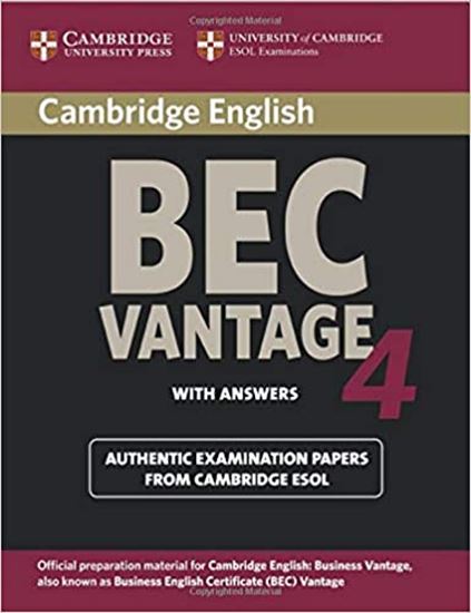 Εικόνα από CAMBRIDGE BEC VANTAGE 4 SB WITH ANSWERS