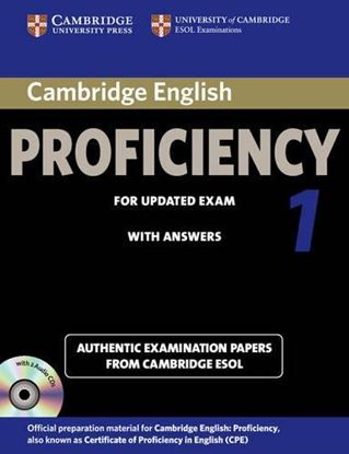 Εικόνα της CAMBRIDGE ENGLISH PROFICIENCY FOR UPDATED EXAM 1 SELF STUDY PACK (+ 2 CD) K (+ 2 CD) N/E 2012 UPDATED