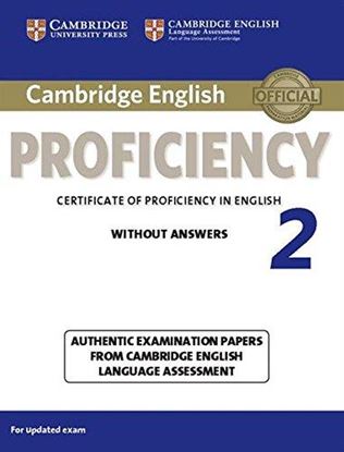 Εικόνα της CAMBRIDGE ENGLISH PROFICIENCY FOR UPDATED EXAM 2 SB WO/A 15 UPDATED