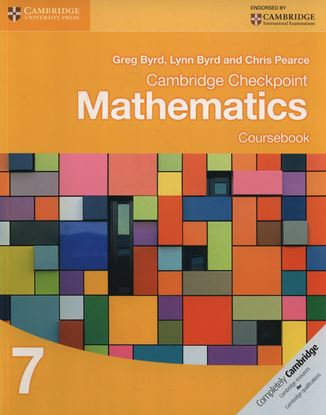Εικόνα της CAMBRIDGE CHECKPOINT MATHEMATICS COURSEBOOK 7