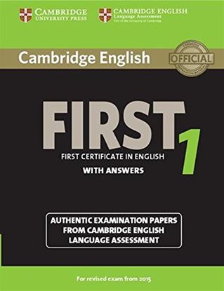 Εικόνα της CAMBRIDGE FIRST CERTIFICATE IN ENGLISH 1 SB WITH ANSWERS