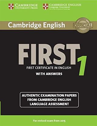 Εικόνα της CAMBRIDGE FIRST CERTIFICATE IN ENGLISH 1 SB W/A