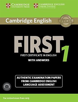 Εικόνα της CAMBRIDGE ENGLISH FIRST 1 SELF STUDY PACK (+ CD (2)) (FOR REVISED EXAM FROM 2015)