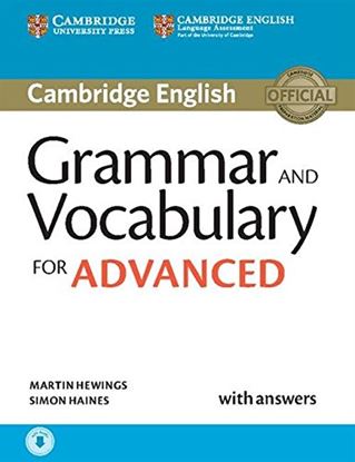 Εικόνα της CAMBRIDGE GRAMMAR & VOCABULARY FOR ADVANCED SB (+ ON LINE AUDIO) WITH ANSWERS IO ) W/A