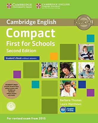 Εικόνα της COMPACT FIRST FOR SCHOOLS STUDENT'S BOOK PACK 2ND ED ) 2ND ED