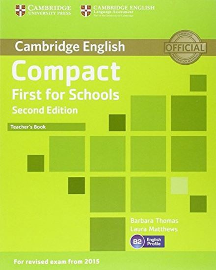 Εικόνα από COMPACT FIRST FOR SCHOOLS TEACHER'S BOOK 2ND ED