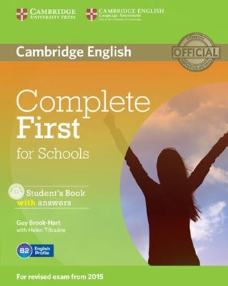 Εικόνα της COMPLETE FIRST FOR SCHOOLS SB WITH ANSWERS (+ CD-ROM)