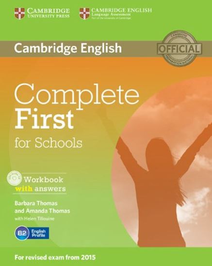 Εικόνα από COMPLETE FIRST FOR SCHOOLS WB W/A (+ AUDIO CD)