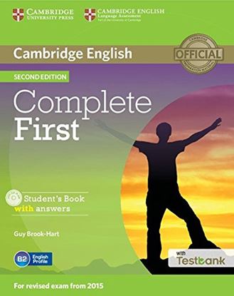 Εικόνα της COMPLETE FIRST SB (+ CD-ROM) (+TESTBANΚ) WITH ANSWERS 2ND ED