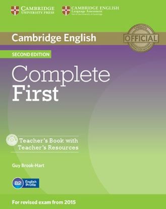 Εικόνα της COMPLETE FIRST TEACHER'S BOOK (+TEACHER'S RESOURCES CD-ROM) 2ND ED