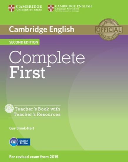 Εικόνα από COMPLETE FIRST TEACHER'S BOOK (+TEACHER'S RESOURCES CD-ROM) 2ND ED