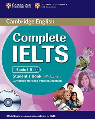 Εικόνα της COMPLETE IELTS BANDS 4 - 5 SB WITH ANSWERS (+ CD-ROM)