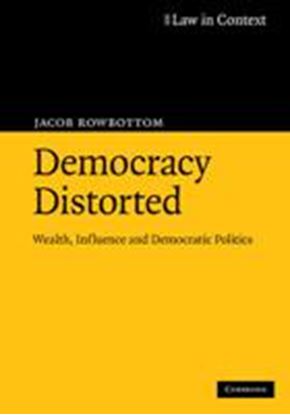 Εικόνα της DEMOCRACY DISTORTED: WEALTH, INFLUENCE AND DEMOCRATIC POLITICS Ρ Β