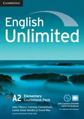 Εικόνα της ENGLISH UNLIMITED A2 ELEMENTARY COURSEBOOK PACK PACK
