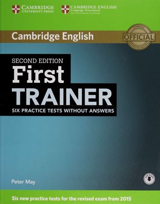 Εικόνα της CAMBRIDGE ENGLISH FIRST TRAINER WITHOUT ANSWERS ( + ON LINE AUDIO) 2ND ED ND ED
