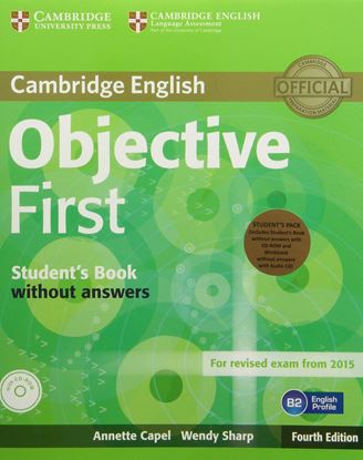 Εικόνα της OBJECTIVE FIRST SB PACK (+ CD-ROM) & W/B WITH AUDIO CD 4TH ED