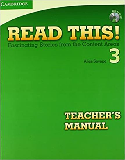 Εικόνα από READ THIS! 3 TEACHER'S MANUAL