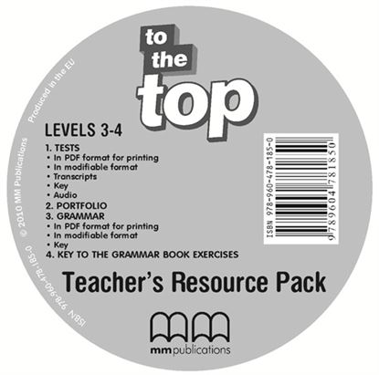 Εικόνα της Teacher's Resource Pack CD-ROM TO THE TOP (3-4) (V.3)