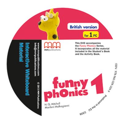 Εικόνα της DVD FUNNY PHONICS 1 Interactive Whiteboard Material PACK