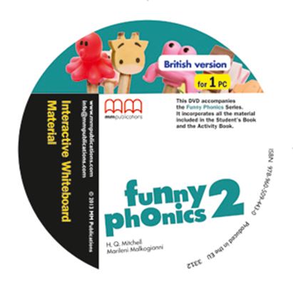 Εικόνα της DVD FUNNY PHONICS 2  Interactive Whiteboard Material PACK