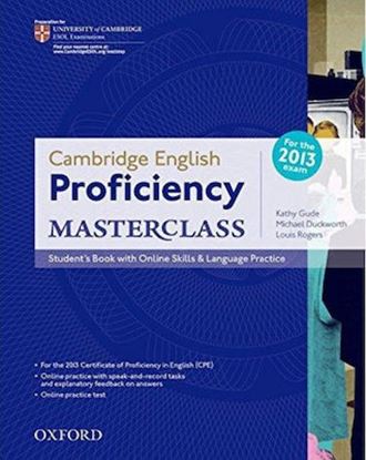 Εικόνα της PROFICIENCY MASTERCLASS & ONLINE PRACTICE PACK SB 2013 EXAM