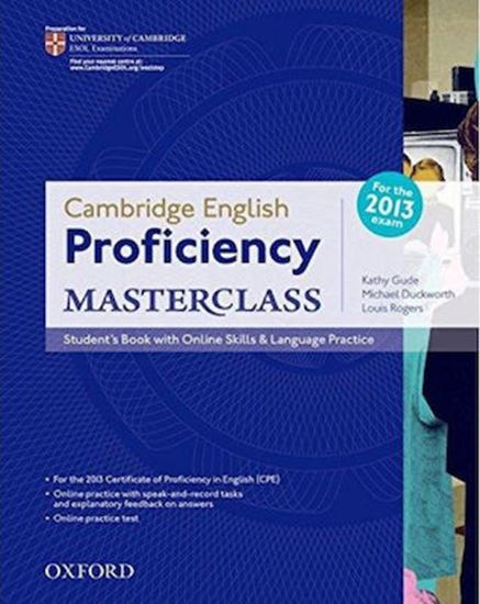 Εικόνα από PROFICIENCY MASTERCLASS & ONLINE PRACTICE PACK SB 2013 EXAM