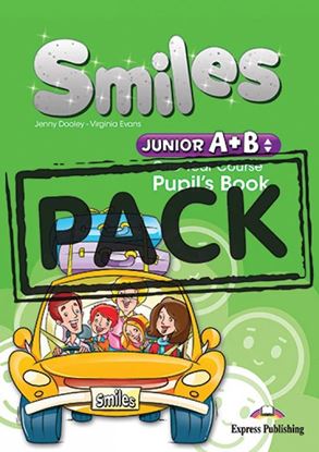 Εικόνα της SMILEYS JUNIOR A & B POWER PACK (STUDENT’S BOOK, MY ALPHABET BOOK, WORKBOOK, COMPANION) 3 & 4 + My alphabet + P's CD, DVD PAL