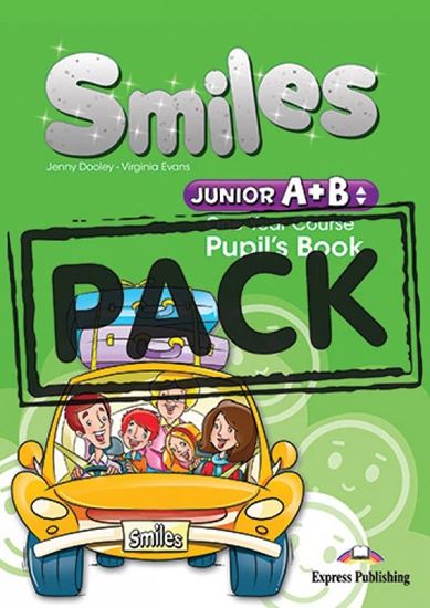 Εικόνα από SMILEYS JUNIOR A & B POWER PACK (STUDENT’S BOOK, MY ALPHABET BOOK, WORKBOOK, COMPANION) 3 & 4 + My alphabet + P's CD, DVD PAL