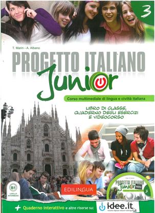 Εικόνα της PROGETTO ITALIANO JUNIOR 3 LIBRO DELLO STUDENTE & QUADERNO (+CD +DVD)