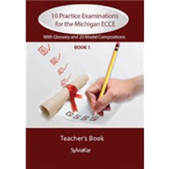 Εικόνα από 10 PRACTICE EXAMINATIONS FOR THE MICHIGAN 1 ECCE CD CLASS UPDATED 2021