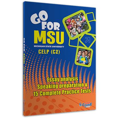 Εικόνα της GO FOR MSU CELP C2 15 COMPLETE PRACTICE TESTS