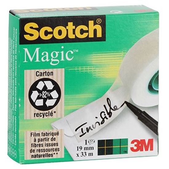 Εικόνα από ΚΟΛΛΗΤΙΚΗ ΤΑΙΝΙΑ SCOTCH MAGIC 3Μ-810 19Χ33 INVISIBLE