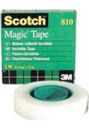 Εικόνα της ΚΟΛΛΗΤΙΚΗ ΤΑΙΝΙΑ SCOTCH MAGIC 3Μ-810 12Χ33 INVISIBLE