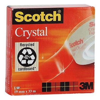 Εικόνα της ΚΟΛΛΗΤΙΚΗ ΤΑΙΝΙΑ SCOTCH CRYSTAL 3Μ-60019Χ33
